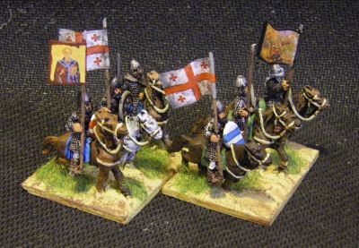 Legio Heroica Georgian Cavalry 
See where the flaqs come from [url=https://madaxemandotcom.blogspot.com/2018/09/flagging-in-georgia.html]here[/url]
