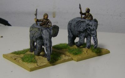 Elephants
Elephants from Corvus Belli - now discontinued
Keywords: Numidian