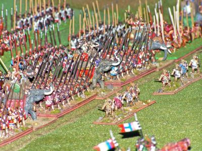 Battle of Magnesia
The Seleucid centre rumbles foreward
