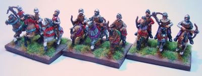 Later Polish Mounted Crossbowmen
Essex mounted crossbowmen, painted up as retainers to Polish knights at the battle of Tannenberg, 1410.
Keywords: later polish