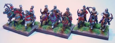 Later Polish Mounted Crossbowmen
Essex mounted crossbowmen, painted up as retainers to Polish knights at the battle of Tannenberg, 1410.
Keywords: later polish
