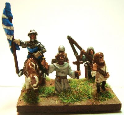 French peasant levies
The command stand for a FoG battlegroup of French peasant levies.
Keywords: medieval french