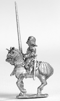  Knights in Maximilian armour 
Photos provided by the manufacturer at http://www.vexillia.ltd.uk/
Figure code cc24 Knights in Maximilian armour with sallet on walking horse
Keywords: C15