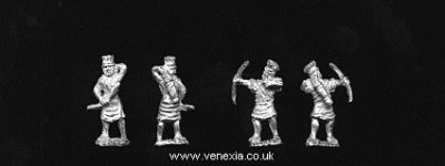 Vexilia Philistine BIB 28 Philistine assorted archers
Philistines from [url=http://www.vexillia.ltd.uk/venexia/shop15_bib.html]Venexia[/url]
Keywords: Philistine