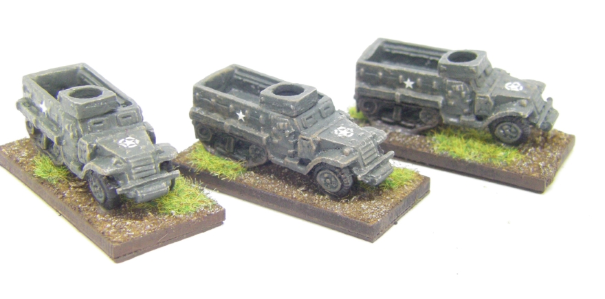 10mm WW2 Vehicles and Infantry for BKC, 10mm, Painted in 2021