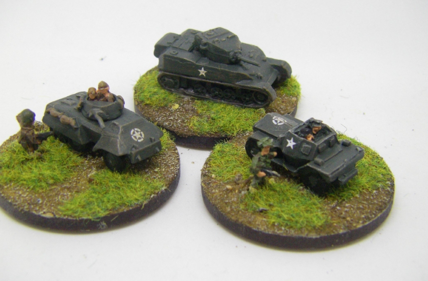 10mm WW2 Vehicles and Infantry for BKC, 10mm, Painted in 2021