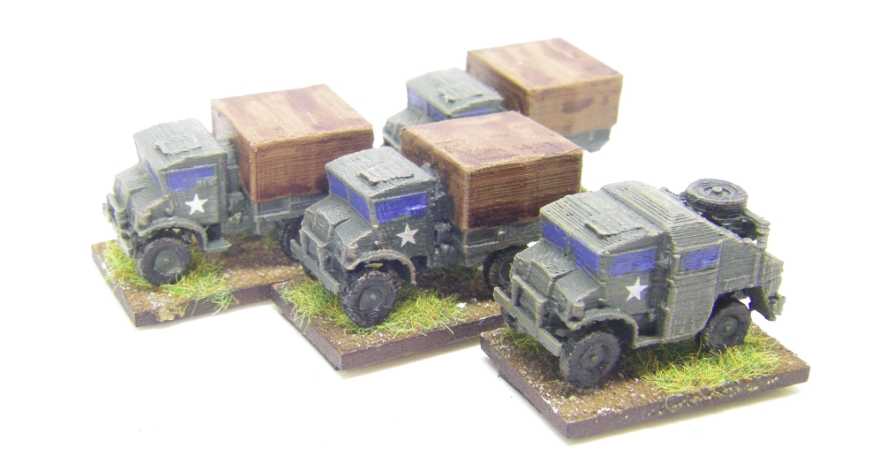 10mm WW2 Vehicles and Infantry for BKC, 10mm, Painted in 2021