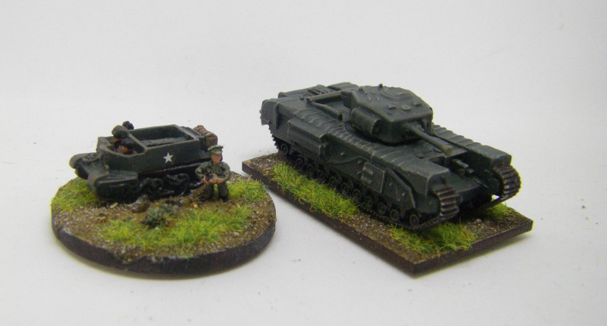 10mm WW2 Vehicles and Infantry for BKC, 10mm, Painted in 2021