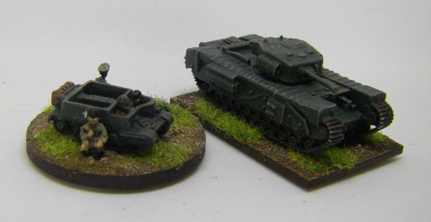 10mm WW2 Vehicles and Infantry for BKC, 10mm, Painted in 2021