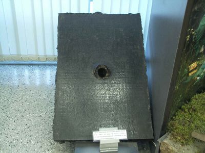 hole thru german armour
