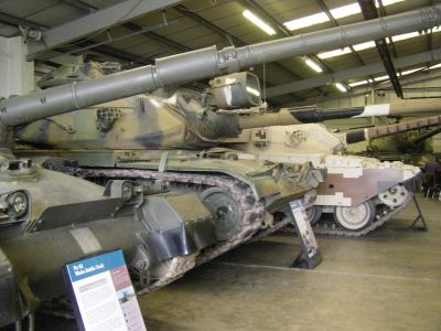 Cold War tanks
Soviet domination of the Warsaw Pact led to effective standardization on a few tank designs. In comparison, NATO adopted a defensive posture. The major contributing nations, France, Germany, the USA, and the UK developed their own tank designs, with little in common, while the smaller nations of NATO purchased or adapted these designs.
