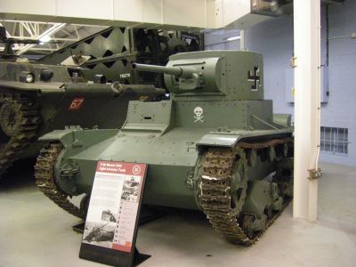 T-26
The T-26 together with the BT was the main tank of the Red Army's armored forces during the interwar period. Though nearly obsolete by the beginning of World War II, the T-26 was the most important tank of the Spanish Civil War and played a significant role during the Battle of Lake Khasan in 1938 as well as in the Winter War in 1939�40.
