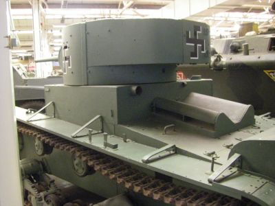 T-26
The T-26 tank was a Soviet light infantry tank used during many conflicts of the 1930s as well as during World War II. It was a development of the British Vickers 6-Ton tank and is widely considered one of the most successful tank designs of the 1930s
