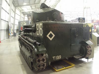 Medium Tank Mk II
The Vickers Medium Mark II was a British tank built by Vickers in the Inter-war period.
The Medium Mark II, derived from the Vickers Medium Mark I, was developed to replace the last of the Medium Mark Cs still in use. Production and rebuilding ran from 1925 until 1934. The tank was phased out of service from 1939, replaced by the Cruiser Mk I.
