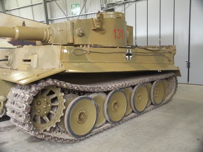 The Tiger I
The Tiger differed from earlier German tanks principally in its design philosophy. Its predecessors balanced mobility, armour and firepower, and were sometimes outgunned by their opponents.
The Tiger I represented a new approach that emphasised firepower and armour. While heavy, this tank was not slower than the best of its opponents. 

