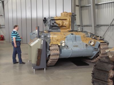 Matilda II
The Infantry Tank Mark II (sometimes referred to as Matilda II, Matilda senior, by General Staff Specification A12, Waltzing Matilda, or simply an 'I' tank) was a British infantry tank of the Second World War. It served from the start of the war to its end and became particularly associated with the North Africa Campaign. It was replaced in service by the Infantry Tank Mk III Valentine. With its heavy armour the Matilda II was an excellent infantry support tank, but with somewhat limited speed 
