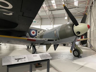 Hawker Tempest MkII
At RAF Cosford
