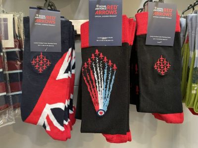 Red Arrows Socks 
(Gift Shop)
