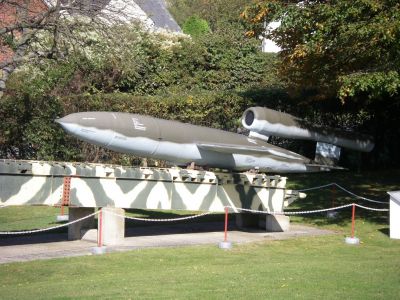 V1 Rocket and launcher
