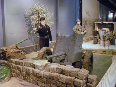 German 37mm AT gun
In the Land Warfare Hall 

