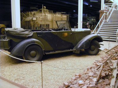 Montys Staff car 
In the Land Warfare Hall 
