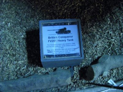 Conqueror
In the land warfare hall 
