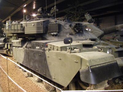 Chieftain
In the land warfare hall 
