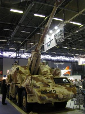 152 mm ShKH DANA-M1 CZ
The DANA-M1 CZ is a Czech upgrade of the DANA, developed by Excalibur Army from Prague. The upgrade package consists of a new fire control system, new navigation aids and a modified chassis with T3-930 engine
