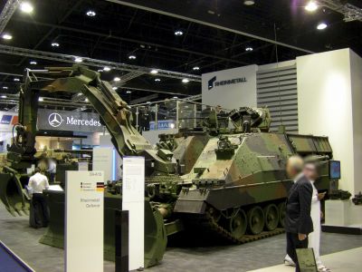 Recovery APC
Photos of AFVs at the IDEX 2013 exhibition 
