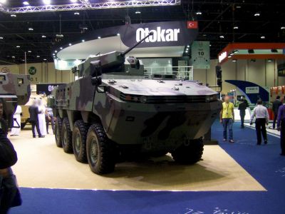 OTOKAR PARS
Photos of AFVs at the IDEX 2013 exhibition 
