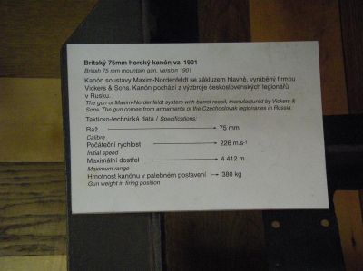Caption for photo
Photos from the [url=http://www.vhu.cz/cs/stranka/armadni-muzeum/]Prague Military Museum[/url] �i�kov, showcasing history of the Czech and Czechoslovak Military
