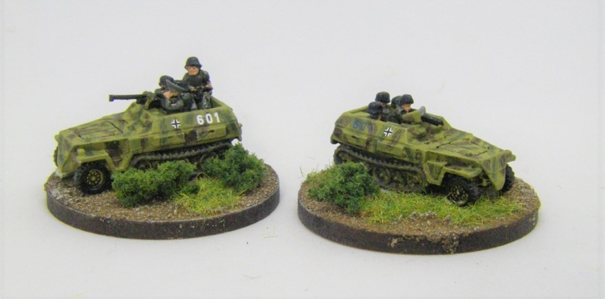 10mm WW2 Vehicles and Infantry for BKC, 10mm, Painted in 2021