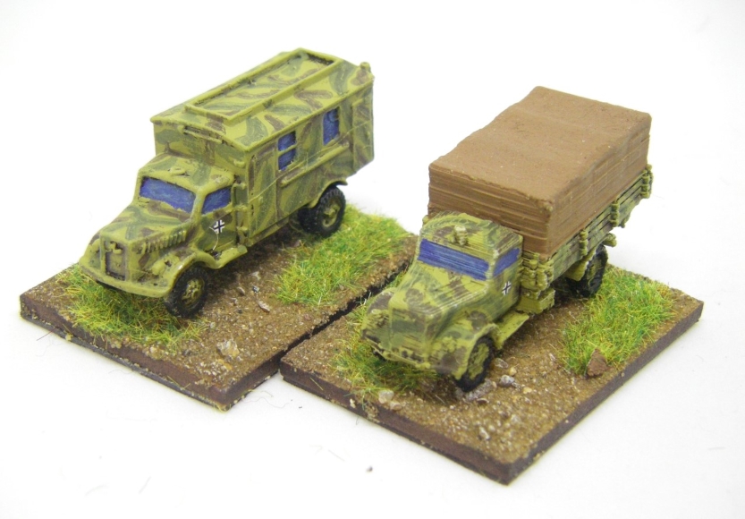 10mm WW2 Vehicles and Infantry for BKC, 10mm, Painted in 2021