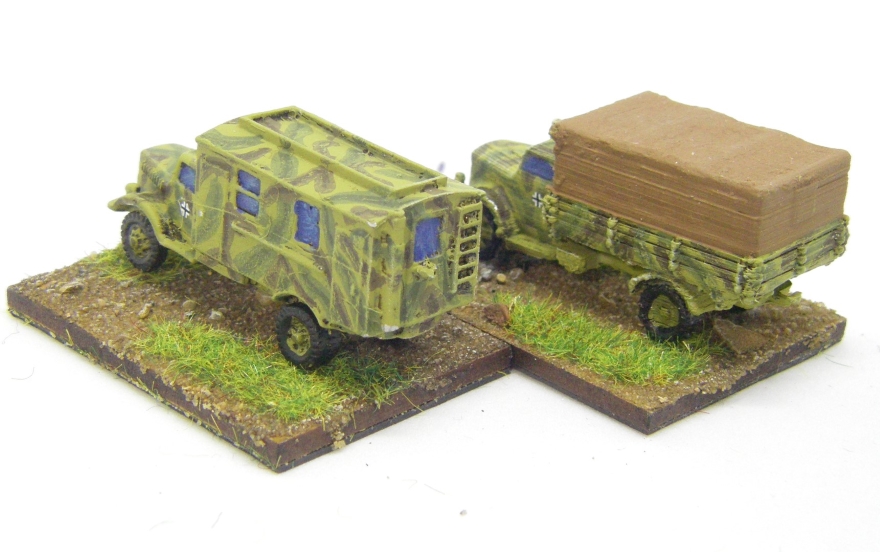 10mm WW2 Vehicles and Infantry for BKC, 10mm, Painted in 2021