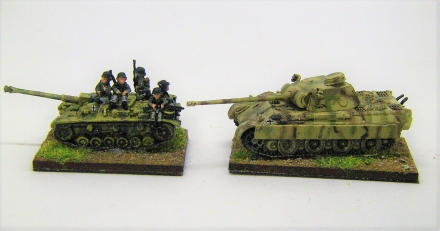 10mm WW2 Vehicles and Infantry for BKC, 10mm, Painted in 2021