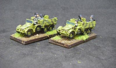 Steyr trucks
3d printed models from Butlers Printed models, with Arrowhead crew
