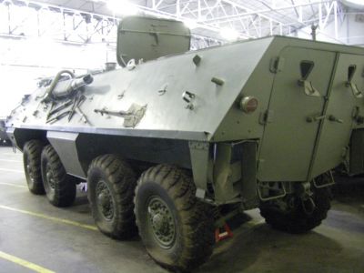 OT 64
The OT-64 SKOT medium wheeled armoured transporter) is an amphibious, armored personnel carrier (8x8), developed jointly by Poland and Czechoslovakia (ČSSR) well into the 1960s.

Until the early 1970s were produced around 4500 of OT-64 SKOT units of all variants, with more than two-thirds owned Czechoslovak arm
