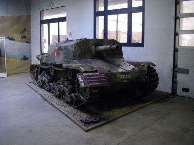 The Semovente da 75/18
The Semovente da 75/18 was an Italian self-propelled gun of the Second World War. It was built by mounting the 75 mm Obice da 75/18 modello 34 mountain gun on the chassis of a M13/40, M14/41 or M15/42 tank. The first 60 were built using the M13/40 chassis and a subsequent 162 were built on the M14/41 chassis from 1941 to 1943, when the M15/43 chassis were introduced. The Semovente da 75/18 was intended to be an interim vehicle until the heavier P40 tank could be available.
