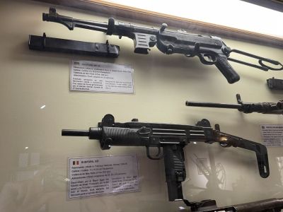Small Arms display Uzi 9mm
