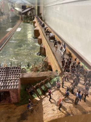 Napoleonic bridge model
