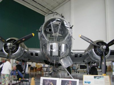 B17 - nose view
Taken at Evergreen Aerospace Museum, McMinnville, Oregon

