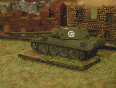 Panther disguised as M10 
