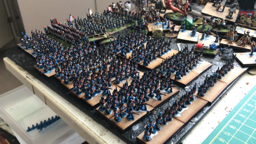 Napoleonics: Photos of 10mm Napoleonic French for Bataille Empire from Pendraken, 15mm