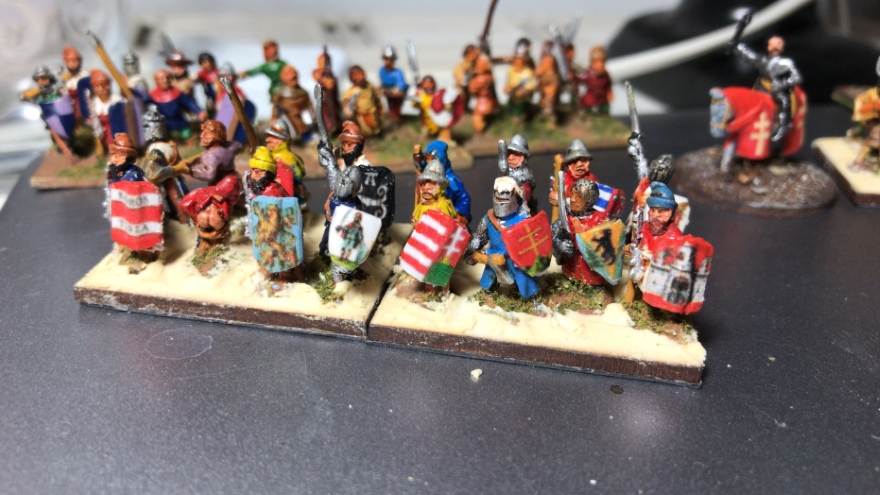 Hungarian Army Photos of Medieval Hungarians for L'Art de la Guerre From Essex Miniatures, 15mm