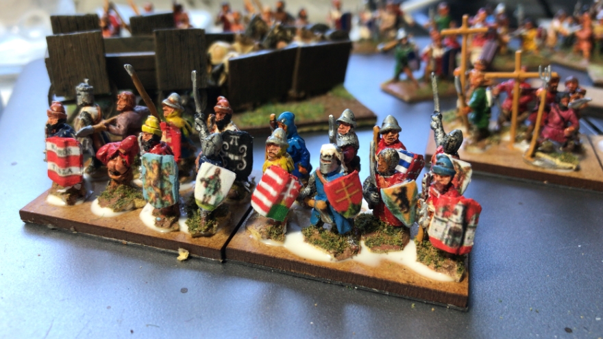 Hungarian Army Photos of Medieval Hungarians for L'Art de la Guerre From Essex Miniatures, 15mm