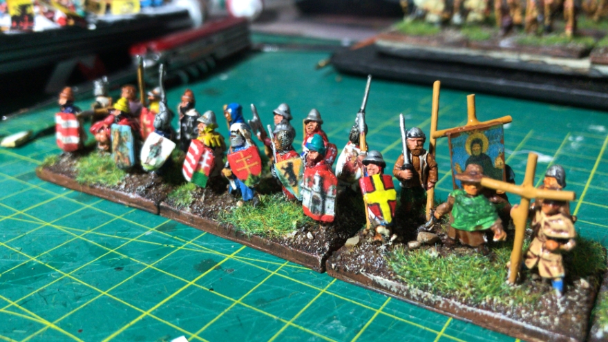 Hungarian Army Photos of Medieval Hungarians for L'Art de la Guerre From Essex Miniatures, 15mm