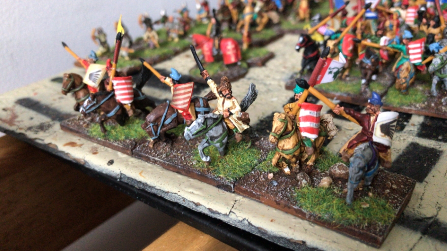 Hungarian Army Photos of Medieval Hungarians for L'Art de la Guerre From Essex Miniatures, 15mm