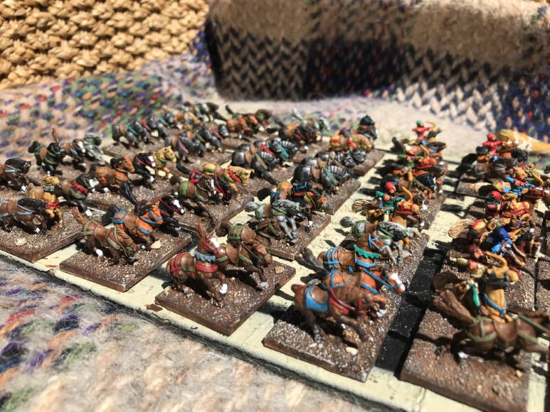 Hungarian Army Photos of Medieval Hungarians for L'Art de la Guerre From Essex Miniatures, 15mm