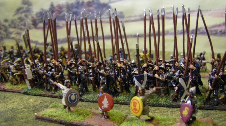 Photos of Medieval Scots, Low Countries, Renaissance Peasants Revolt, 15mm Miniatures for L'Art de la Guerre