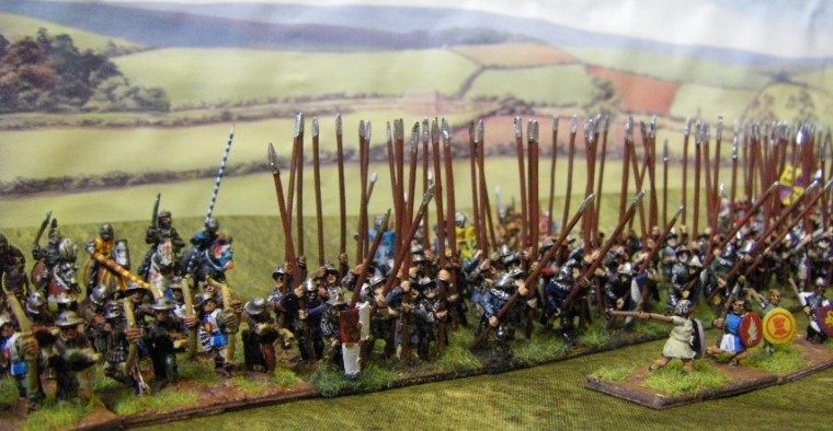 Photos of Medieval Scots, Low Countries, Renaissance Peasants Revolt, 15mm Miniatures for L'Art de la Guerre